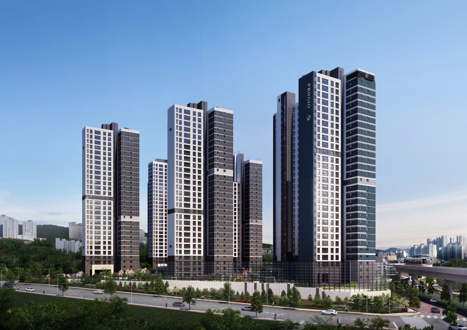 용인 푸르지오 클루센트 모델하우스