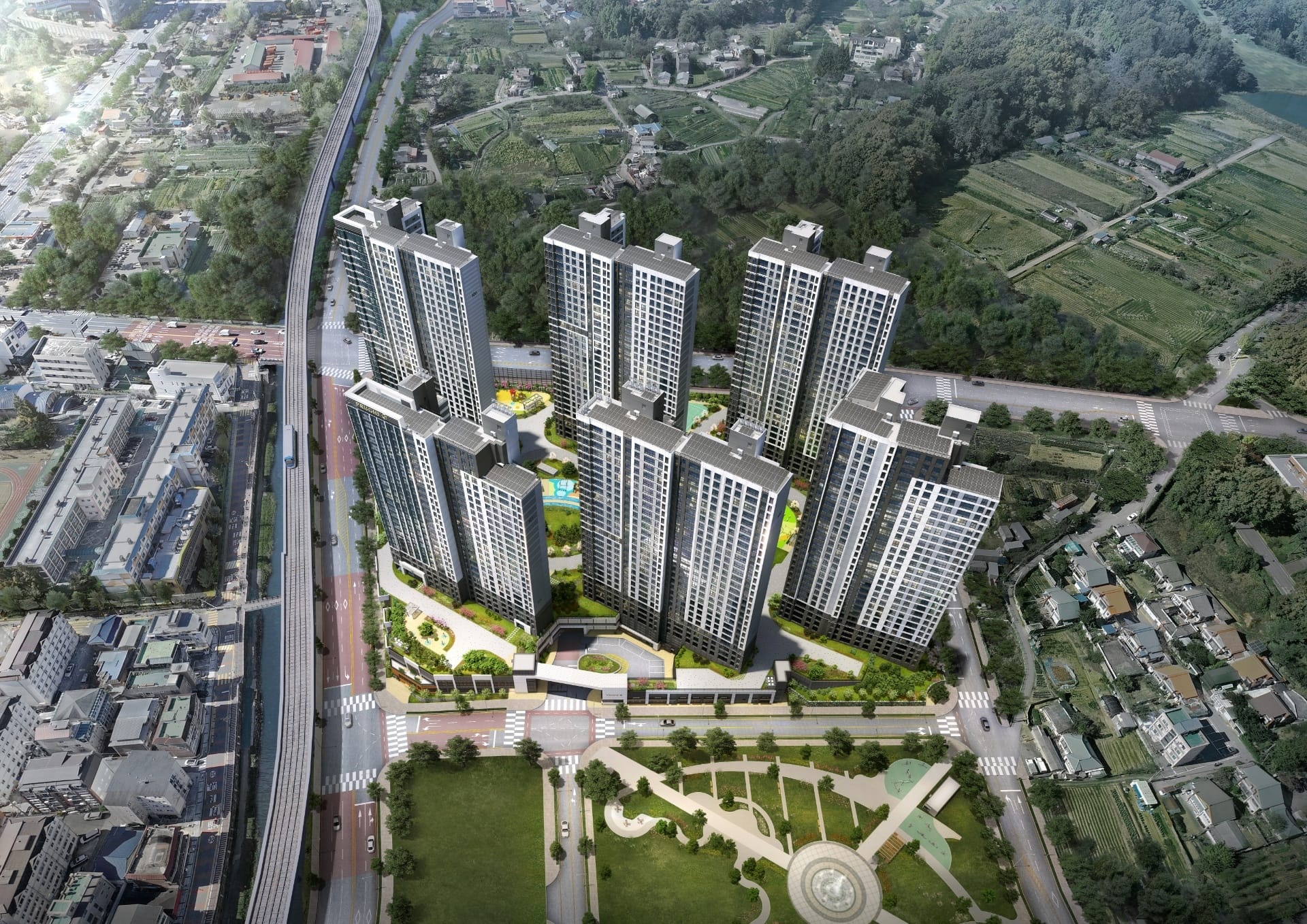 용인 푸르지오 클루센트 모델하우스